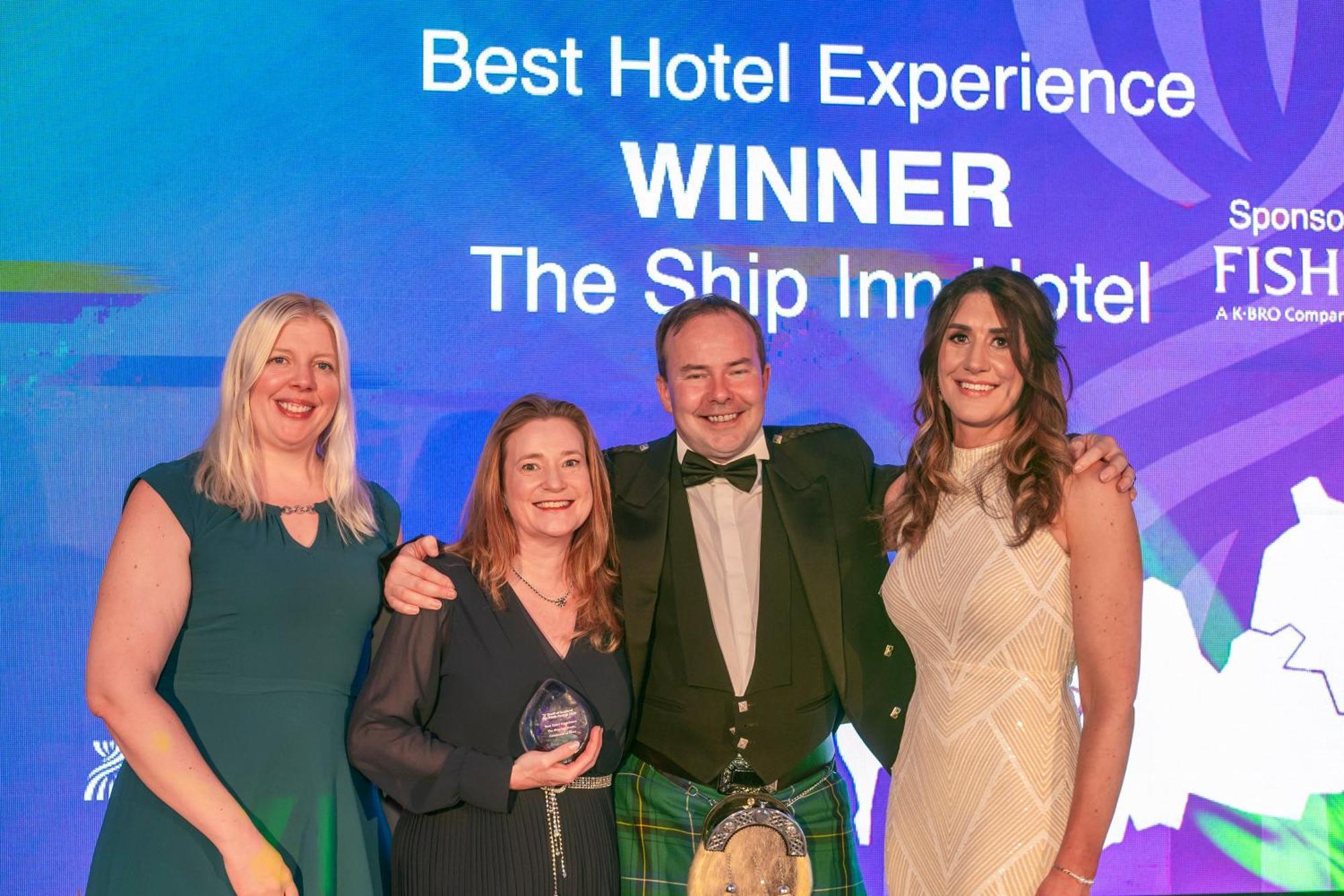 The Ship Inn - Winner Best Hotel Experience 2024 Visit Scotland Gatehouse of Fleet Exteriör bild